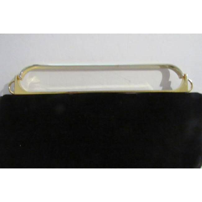 Gucci Evening W Two Way Removable Chain Strap Black Leather Velvet Shoulder Bag