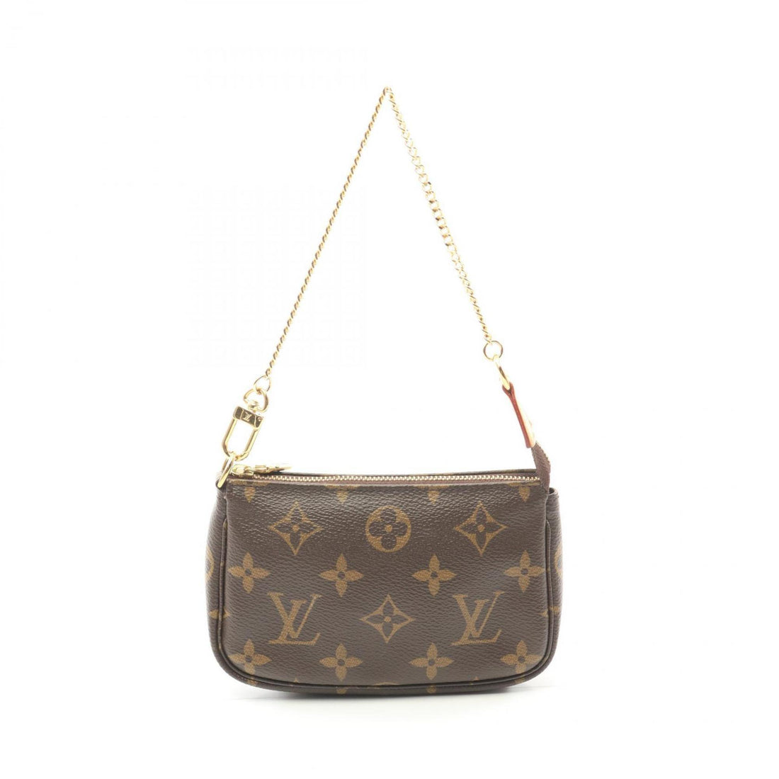 Louis Vuitton  Coated Canvas Leather Handbag Pochette