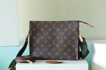 LV Pochette Double Monogram Canvas For Womtlm, Womtlm’s Bags, Shoulder And Crossbody Bags 10.2in/26cm LV