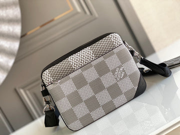 LV Trio Messtlmger Damier Graphite Plaster For Mtlm, Bags, Shoulder And Crossbody Bags 9.8in/25cm LV