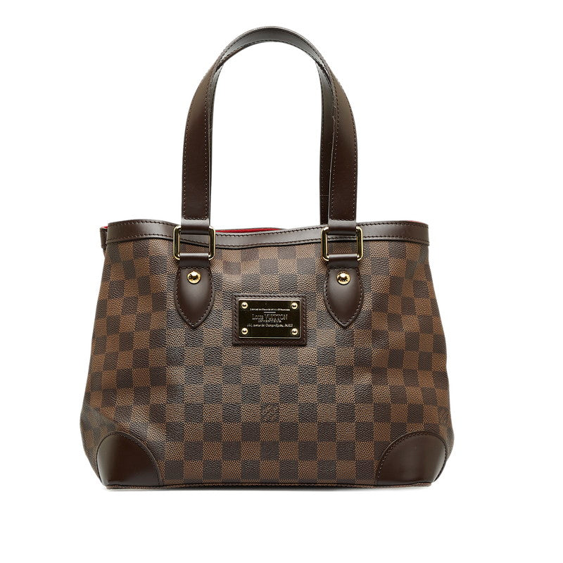 Louis Vuitton Damiere Hamsteed PM Tortoise Bag N51205 Brown PVC Leather  Louis Vuitton