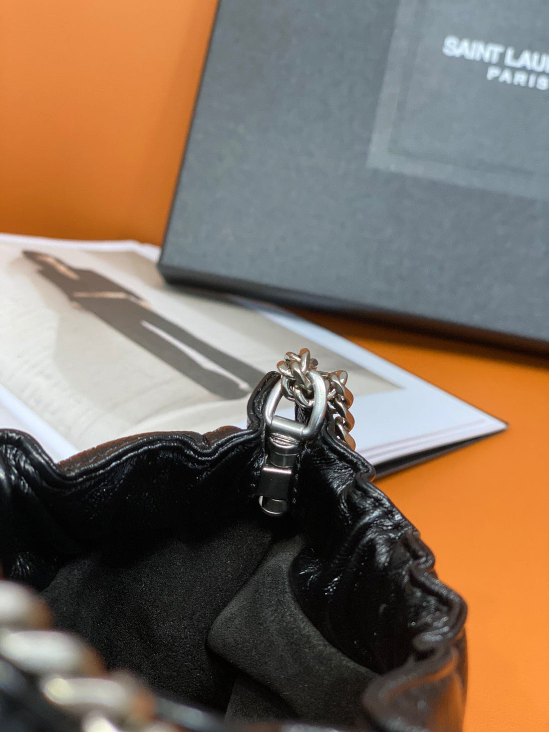 YSSL Mini Shoulder Bag Black For Womtlm 9.5in/24cm P00596046