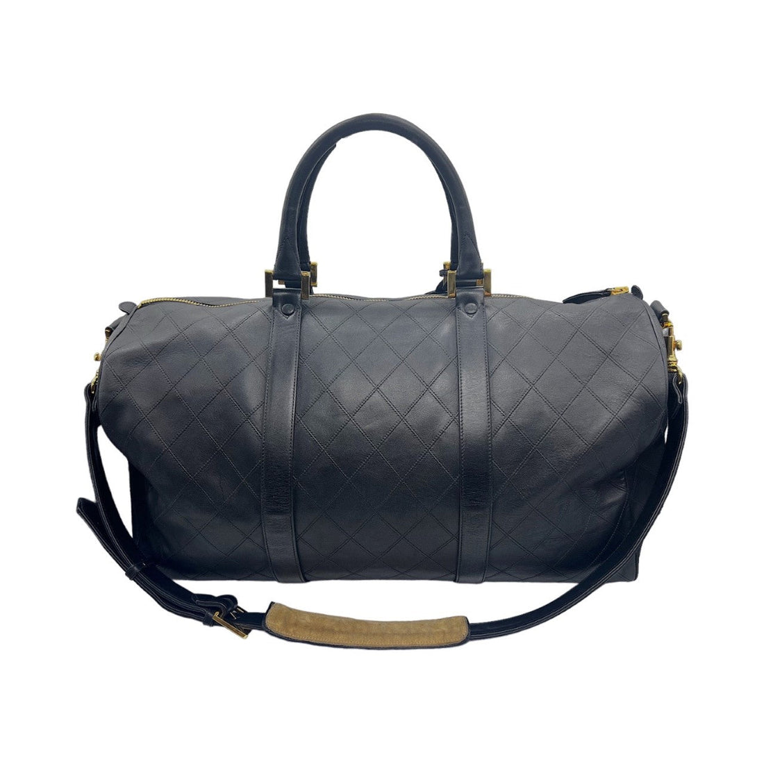 Chanel Bag Vintage Double Stitch Duffle Bag