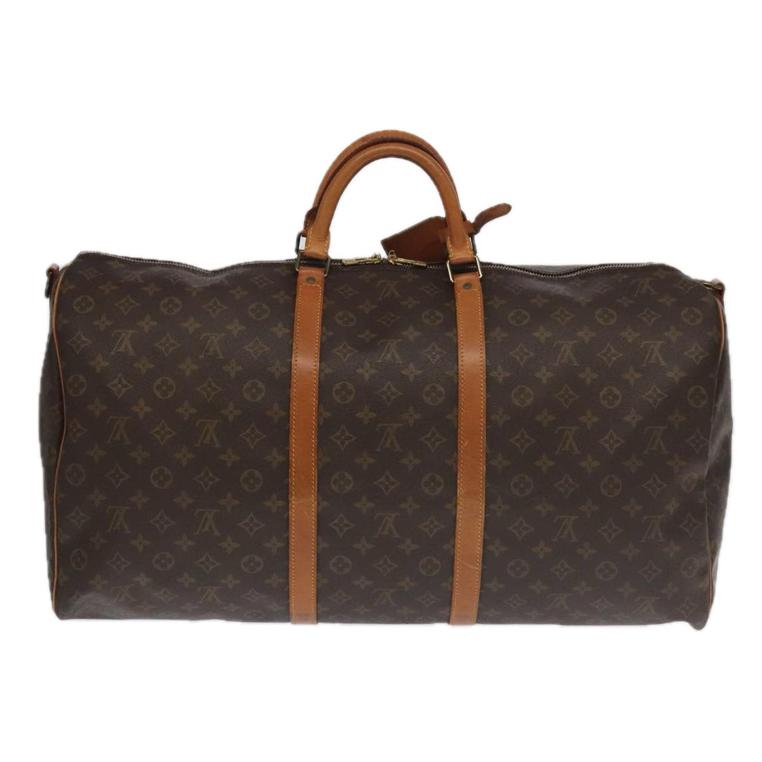 Louis Vuitton Keepall Bandoulière 60  Canvas Travel Bag