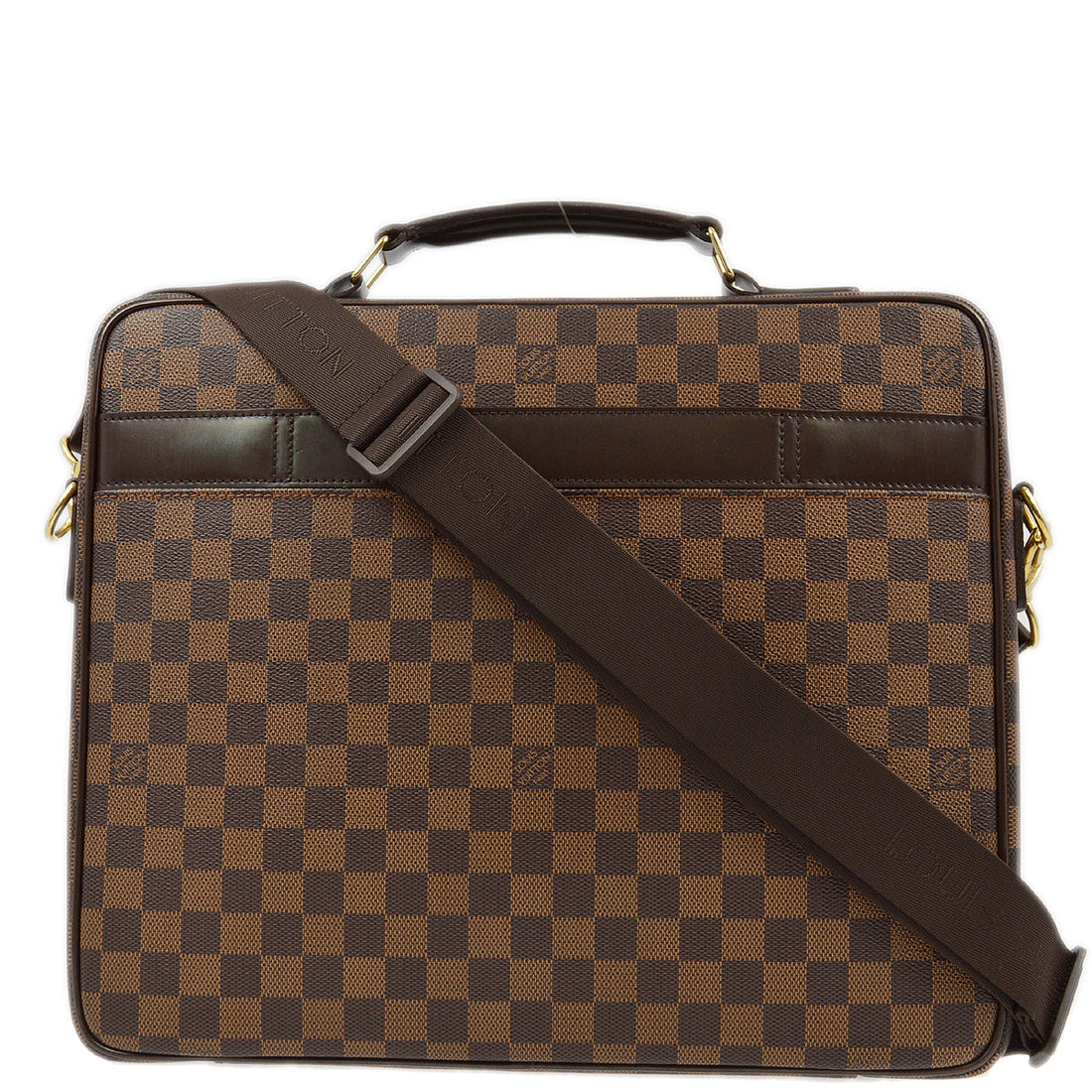 Louis Vuitton 2008 Damier Porte Ordinateur Tours Sabana HandBag N53355