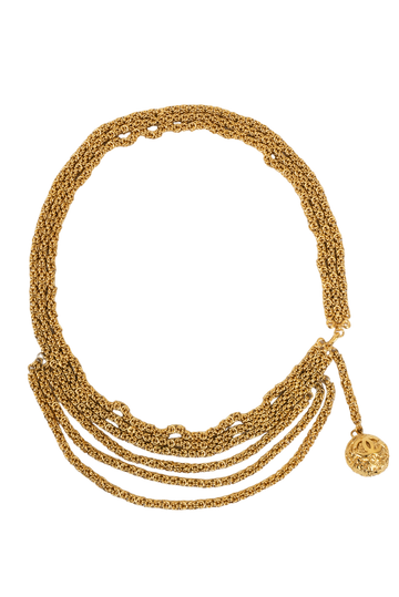 Ceinture dor�e Chanel