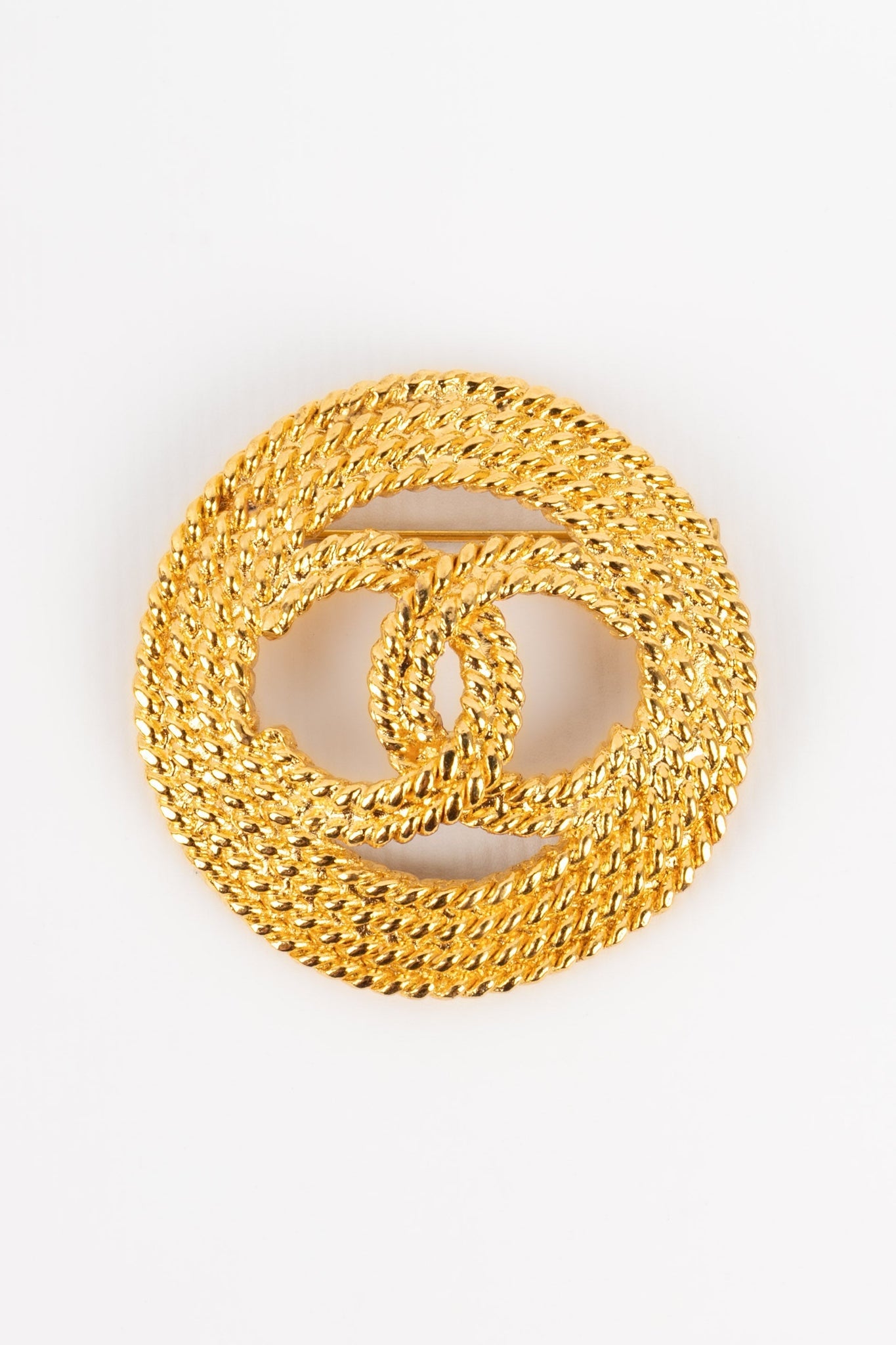 Broche cc Chanel
