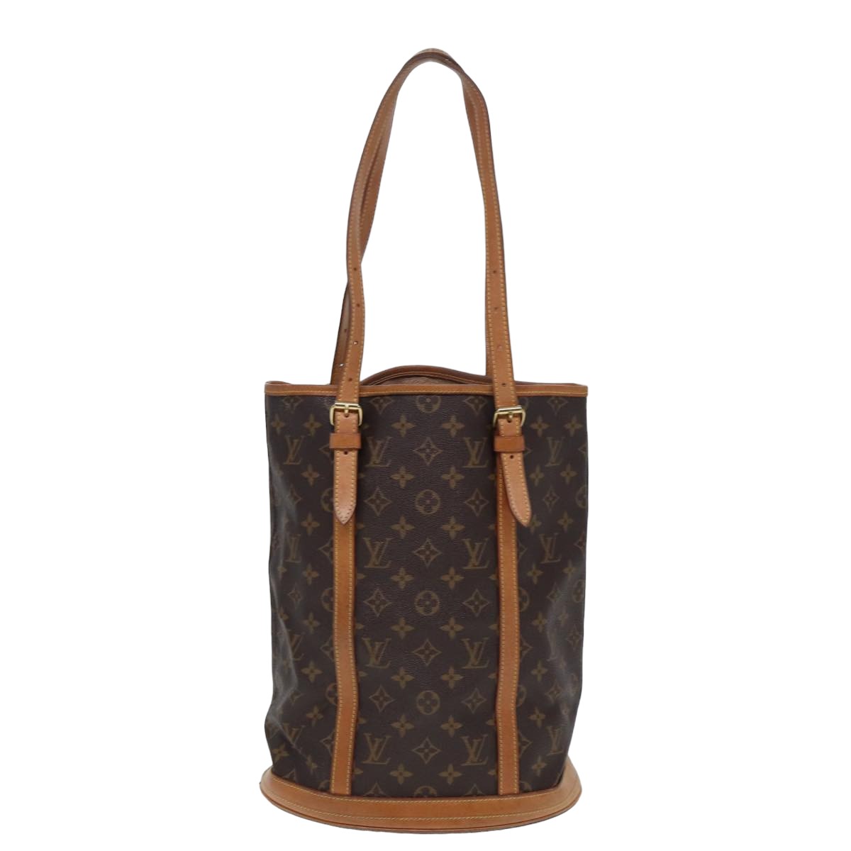 LOUIS VUITTON Monogram Bucket GM Shoulder Bag M42236 LV Auth 80041