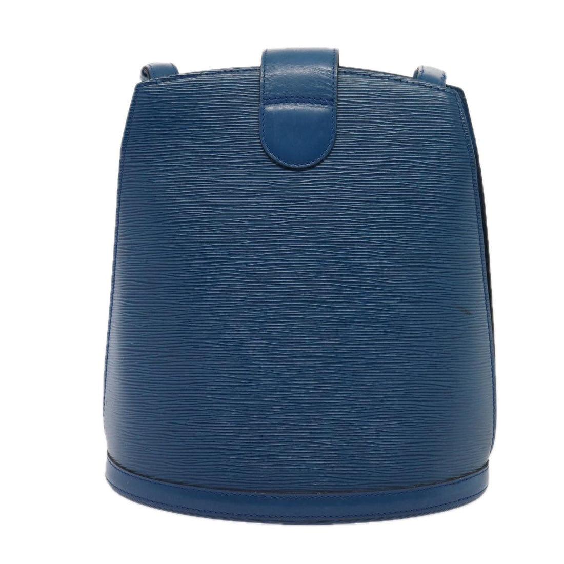 LOUIS VUITTON Epi Cluny Shoulder Bag Blue M52255 LV Auth 80204