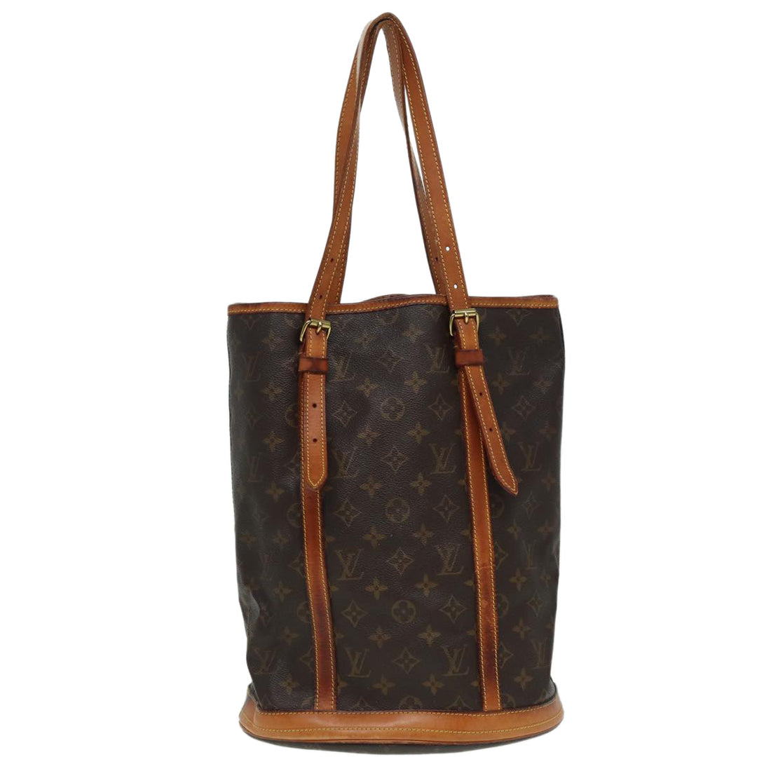 LOUIS VUITTON Monogram Bucket GM Shoulder Bag M42236 LV Auth 80216
