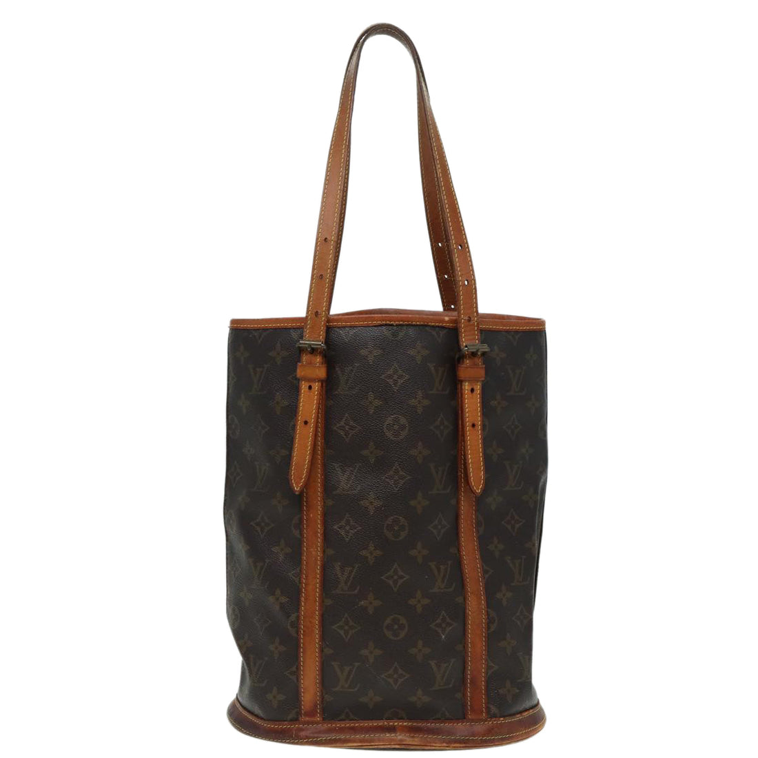 LOUIS VUITTON Monogram Bucket GM Shoulder Bag M42236 LV Auth 80217