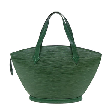 LOUIS VUITTON Epi Saint Jacques Hand Bag Green M52274 LV Auth 80288