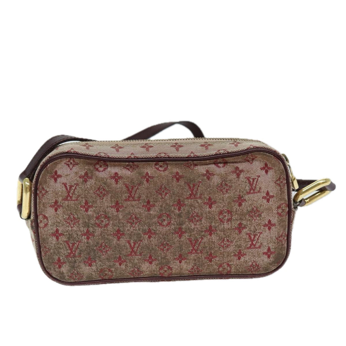 LOUIS VUITTON Monogram Mini Juliet MM Shoulder Bag Red M92219 LV Auth 80292