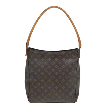 LOUIS VUITTON Monogram Looping GM Shoulder Bag M51145 LV Auth 80375