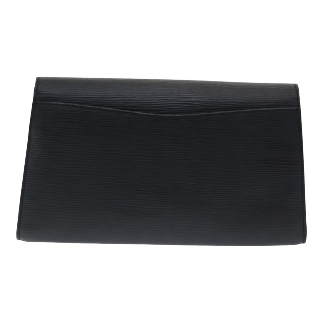 LOUIS VUITTON Epi Art Deco Clutch Bag Black M52632 LV Auth 80420