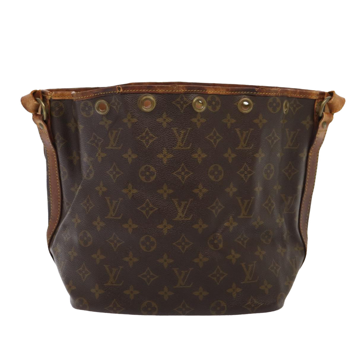 LOUIS VUITTON Monogram Petit Noe Shoulder Bag M42226 LV Auth 80470