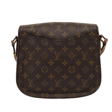 LOUIS VUITTON Monogram Saint Cloud GM Shoulder Bag M51242 LV Auth 80490