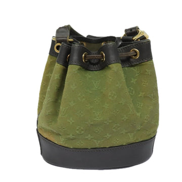 LOUIS VUITTON Monogram Mini Noelie Tote Bag TST khaki M92688 LV Auth 80531