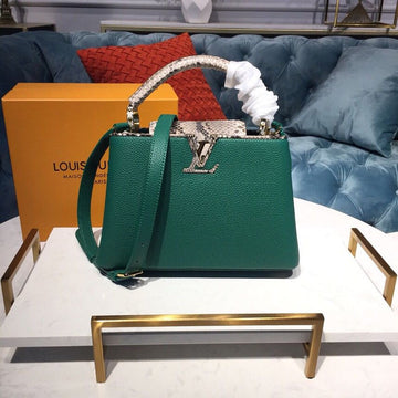 LV Capucines BB Taurillon And Python Gretlm For Womtlm,  Shoulder And Crossbody Bags 10.6in/27cm LV