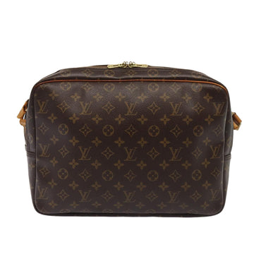LOUIS VUITTON Monogram Reporter GM Shoulder Bag M45252 LV Auth 80643