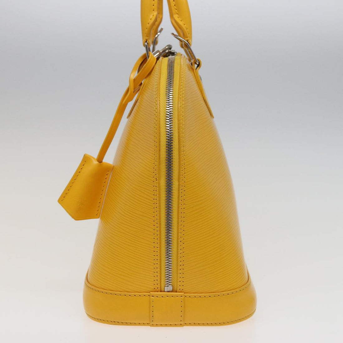 LOUIS VUITTON Epi Alma PM Hand Bag Yellow Citron M40619 LV Auth 80656