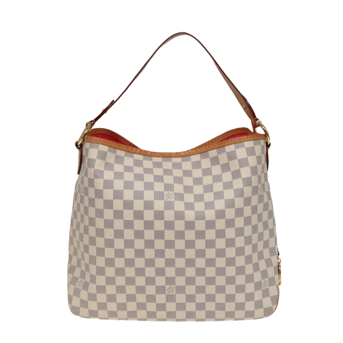 LOUIS VUITTON Damier Azur Delightful PM Shoulder Bag N41447 LV Auth 80676A