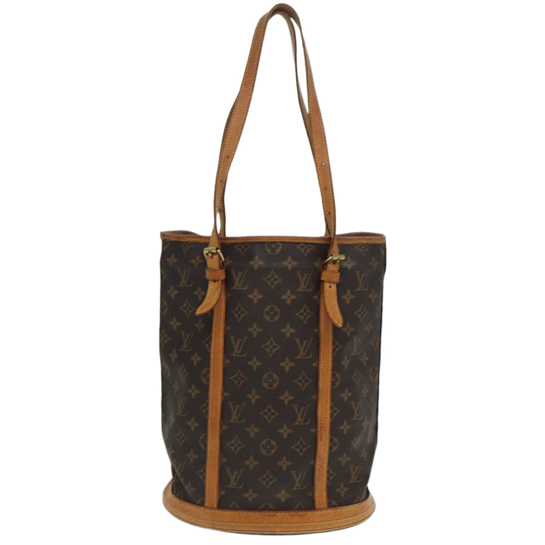 LOUIS VUITTON Monogram Bucket GM Shoulder Bag M42236 LV Auth 80679