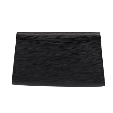 LOUIS VUITTON Epi Art Deco Clutch Bag Black M52632 LV Auth 80725