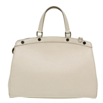 LOUIS VUITTON Epi Blair MM Hand Bag 2way White Yvoire M40330 LV Auth 80771
