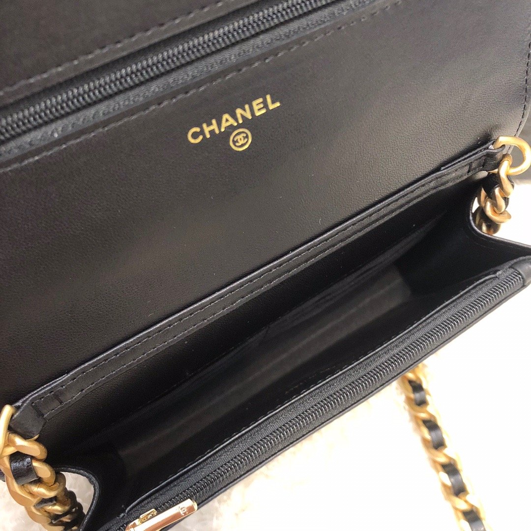 CHLOriginal Small Classic Flap Bag Gold Hardware Black For Womtlm, Womtlm&#8217;s Handbags, Shoulder Bags 7.5in/19cm AP33814