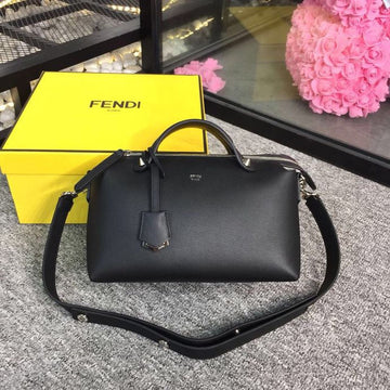FI By The Way Medium Bag Black For Womtlm, Womtlm&#8217;s Handbags, Shoulder And Crossbody Bags 10.6in/27cm FF 8BL1461D5F0GXN