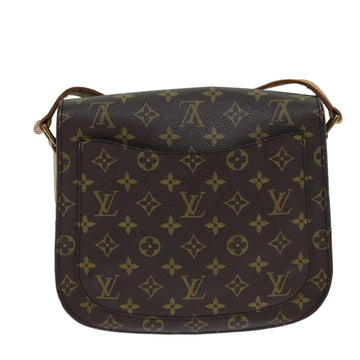 LOUIS VUITTON Monogram Saint Cloud GM Shoulder Bag M51242 LV Auth 81245