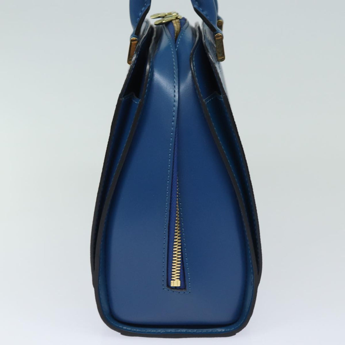LOUIS VUITTON Epi Pont Neuf Hand Bag Blue M52055 LV Auth 81259