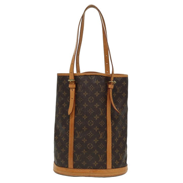 LOUIS VUITTON Monogram Bucket GM Shoulder Bag M42236 LV Auth 81288