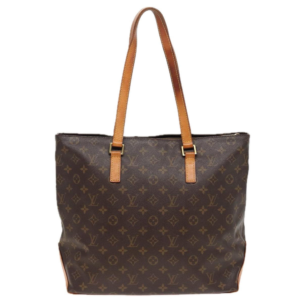 LOUIS VUITTON Monogram Cabas Mezzo Tote Bag M51151 LV Auth 81293