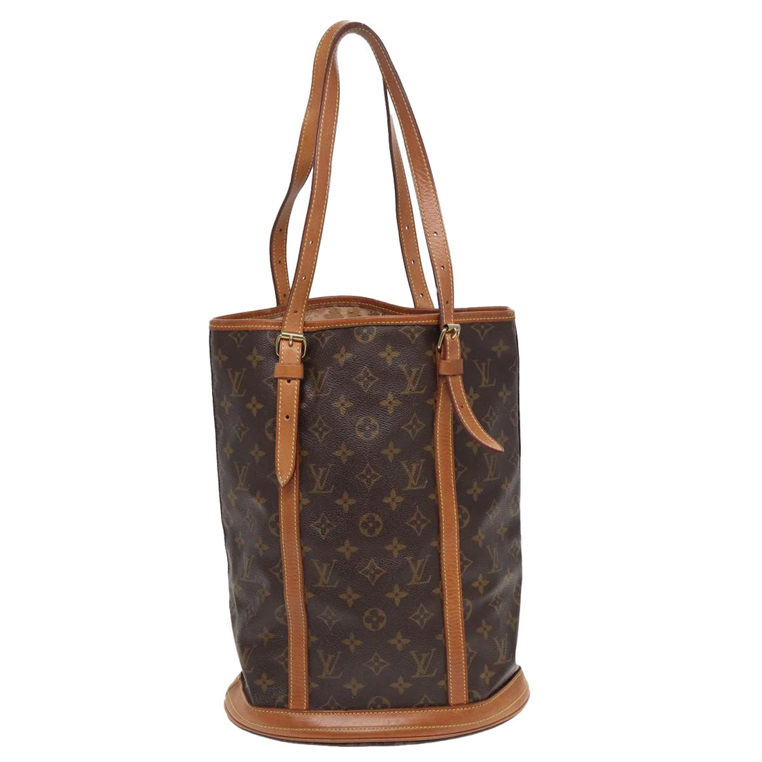 LOUIS VUITTON Monogram Bucket GM Shoulder Bag M42236 LV Auth 81338
