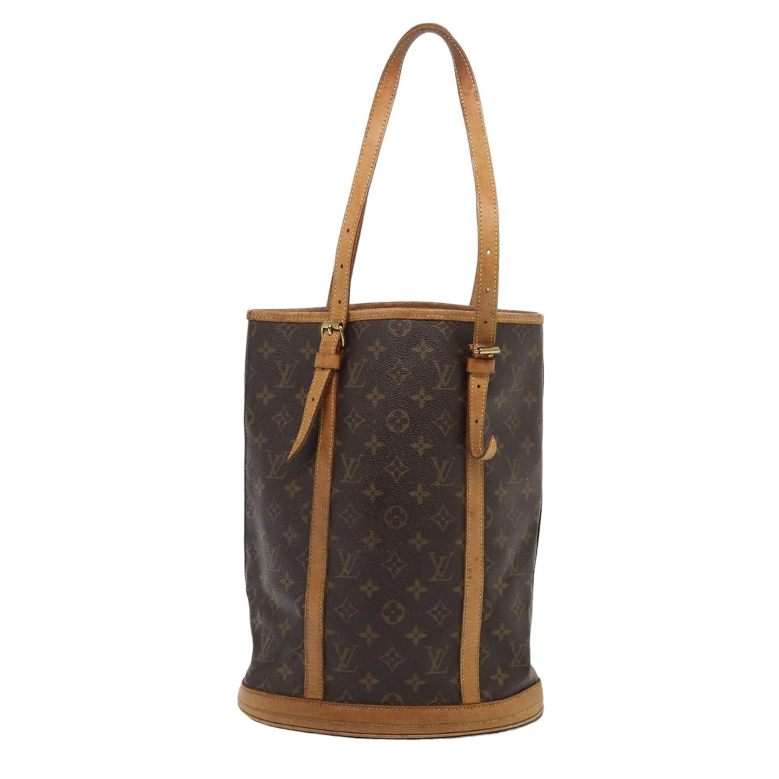 LOUIS VUITTON Monogram Bucket GM Shoulder Bag M42236 LV Auth 81342