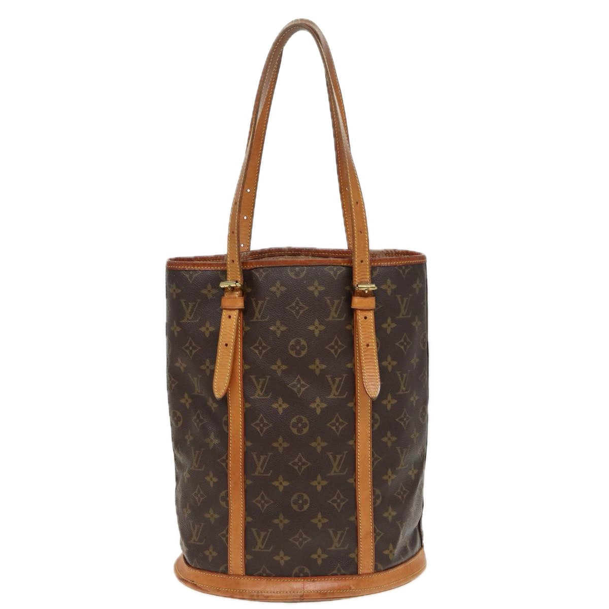 LOUIS VUITTON Monogram Bucket GM Shoulder Bag M42236 LV Auth 81431