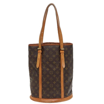 LOUIS VUITTON Monogram Bucket GM Shoulder Bag M42236 LV Auth 81431