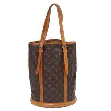 LOUIS VUITTON Monogram Bucket GM Shoulder Bag M42236 LV Auth 81433