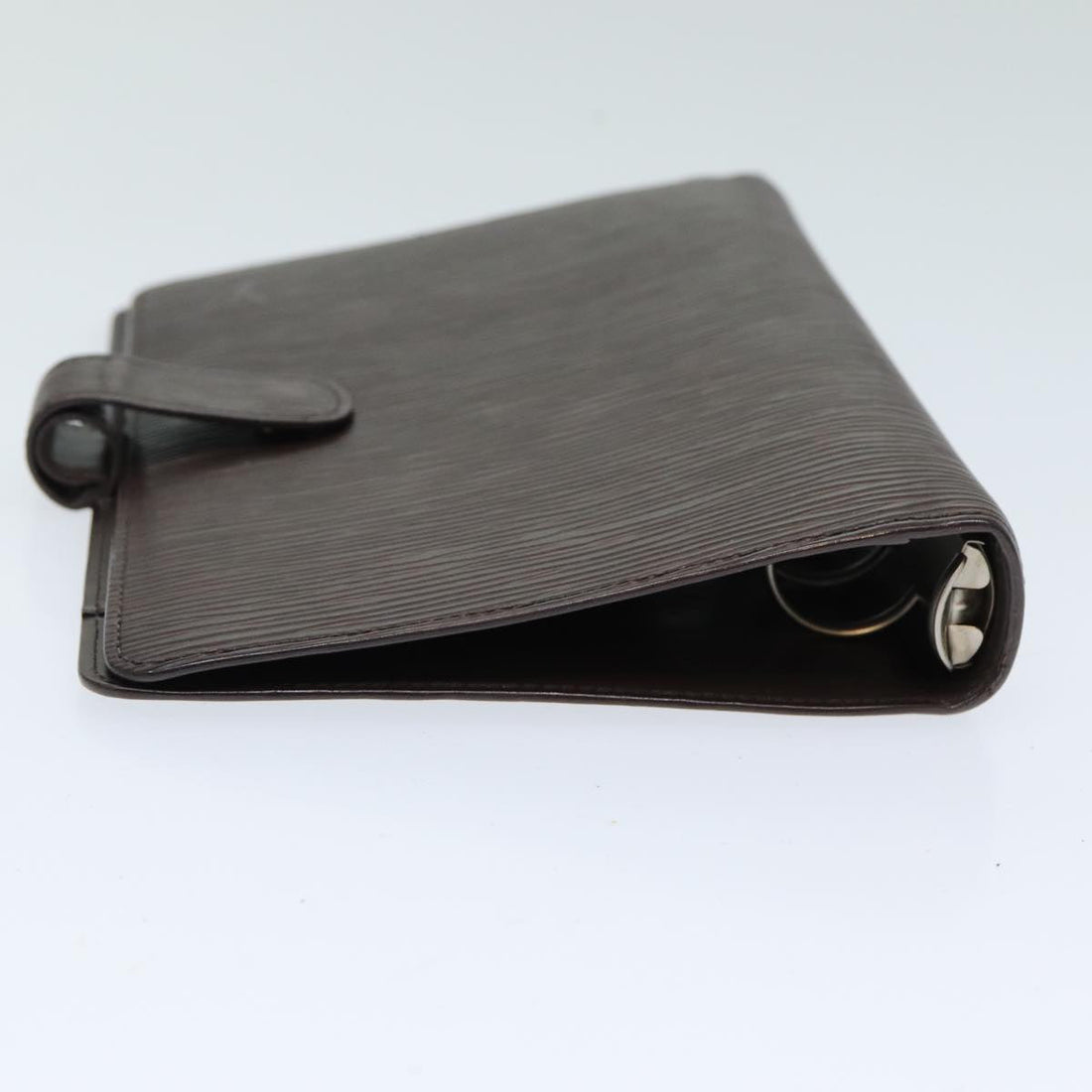 LOUIS VUITTON Epi Agenda MM Day Planner Cover Mocha R2004D LV Auth 81487