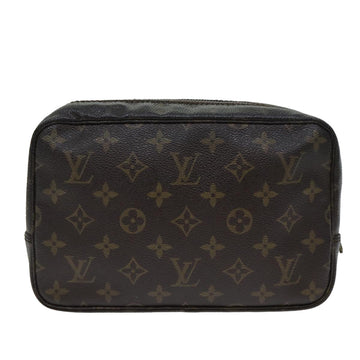 LOUIS VUITTON Monogram Trousse Toilette 23 Clutch Bag M47524 LV Auth 81491