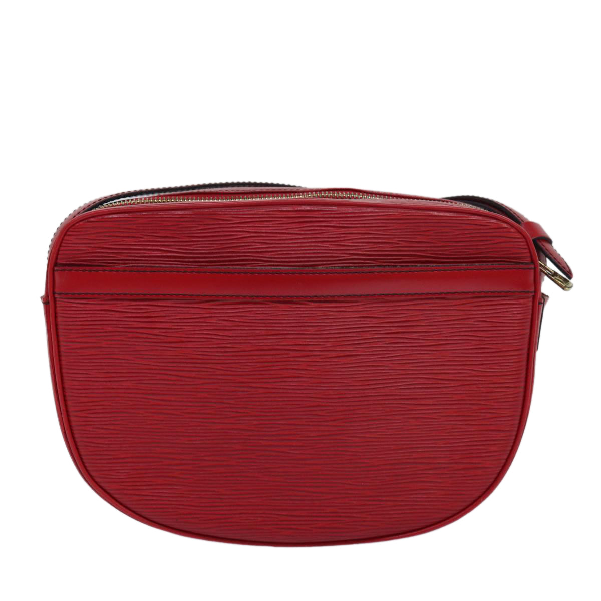 LOUIS VUITTON Epi Jeune Fille MM Shoulder Bag Red M52157 LV Auth 81537