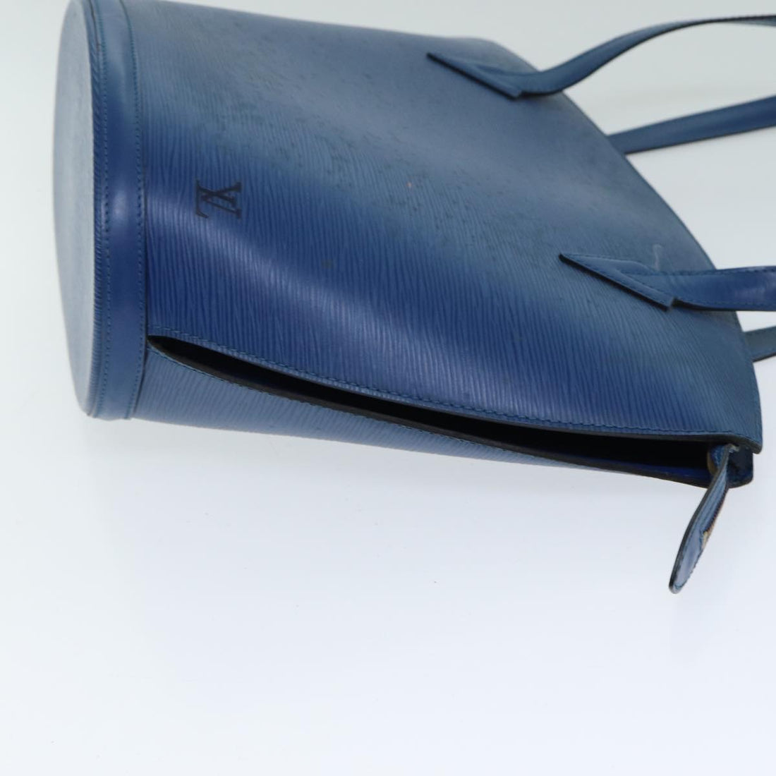 LOUIS VUITTON Epi Saint Jacques Shopping Shoulder Bag Blue M52275 LV Auth 81565