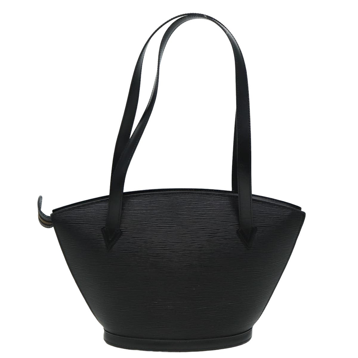 LOUIS VUITTON Epi Saint Jacques Powanie Long Bag Black M52332 LV Auth 81566