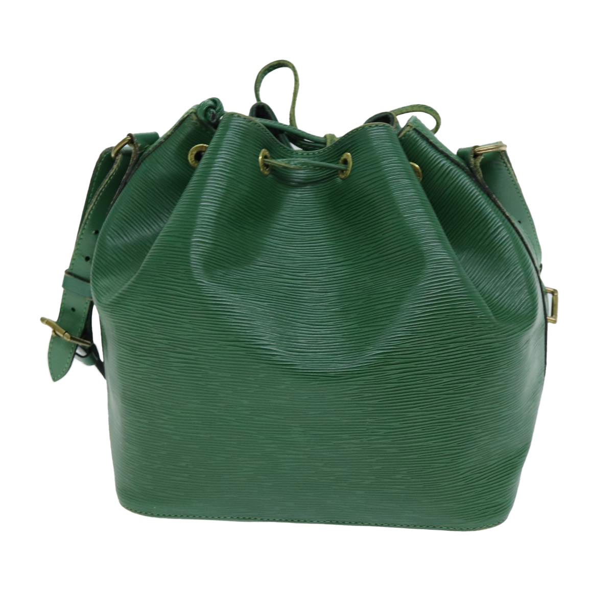 LOUIS VUITTON Epi Petit Noe Shoulder Bag Green M44104 LV Auth 81574
