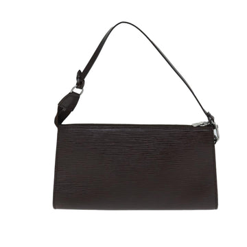 LOUIS VUITTON Epi Pochette Accessoires Pouch Mocha M5294D LV Auth 81692