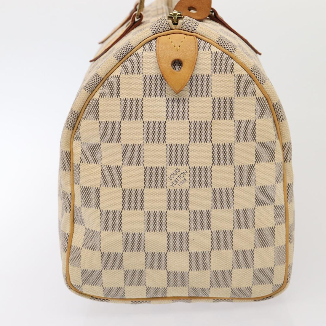 LOUIS VUITTON Damier Azur Speedy 30 Hand Bag N41533 LV Auth 81708