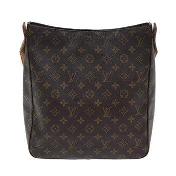 LOUIS VUITTON Monogram Looping GM Shoulder Bag M51145 LV Auth 81739