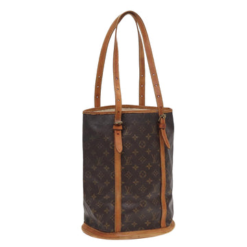 LOUIS VUITTON Monogram Bucket GM Shoulder Bag M42236 LV Auth 81775